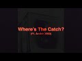 James Blake feat. Andre 3000 - Where's The Catch James Blake feat. Andre 3000 - Where's The Catch