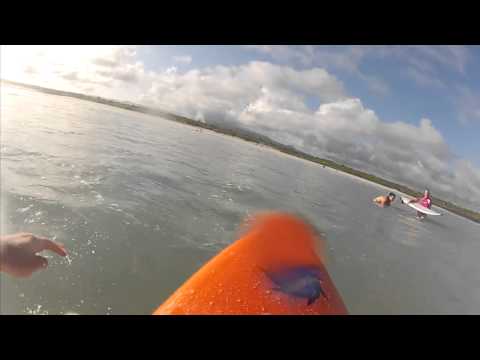 Surfing Tortuga Bay: Santa Cruz Island, Galapagos Ecuador