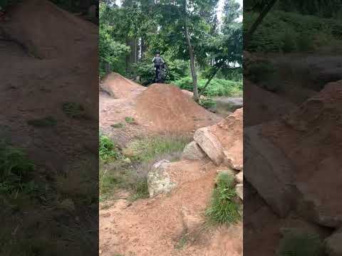 My biggest gap to date at greno woods sheffeild pro gap (25 feet) with @MTB_olly12