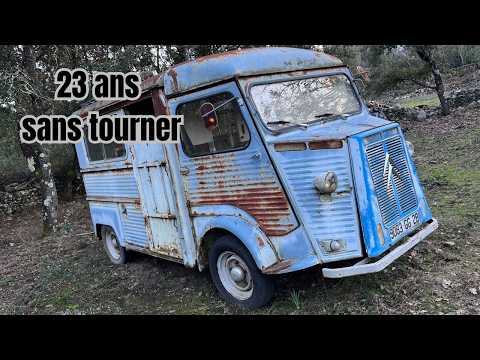 Un Citroën HY abandonné depuis 23 ans… peut-on encore le sauver ?