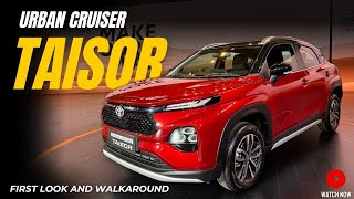 Toyota Urban Cruiser Taisor | First Look & Walkaround | Motoroids