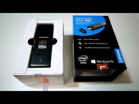 Lenovo Ideacentre Stick 300 Unbox and Test