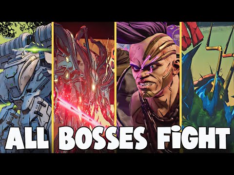 ALL INVINCIBLE/RAID BOSSES FIGHT IN BORDERLANDS SERIES