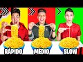 DESAFIO DAS COMIDAS RÁPIDAS MÉDIAS E LENTAS