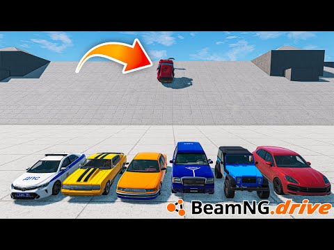 Car Crashes Challenges #008 - BeamNG Drive | Crash JE Car