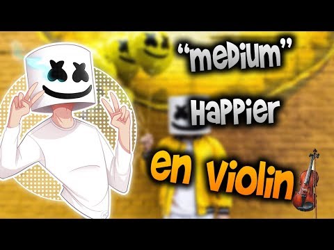 Marshmello ft. Bastille - Happier en Violín|How to Play,Tutorial,Tab,sheet music,Como Tocar|Manukes