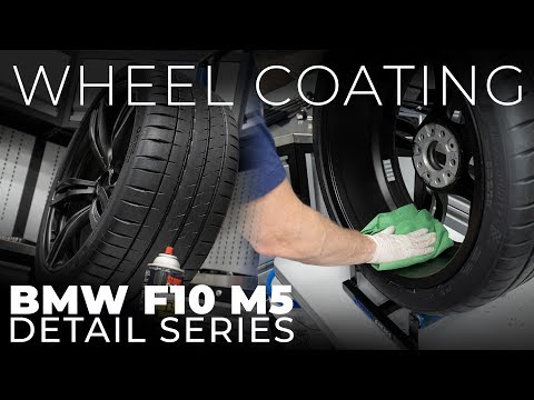 F10 M5 Detail Series: E6 - Wheel Coating & Tire Dressing