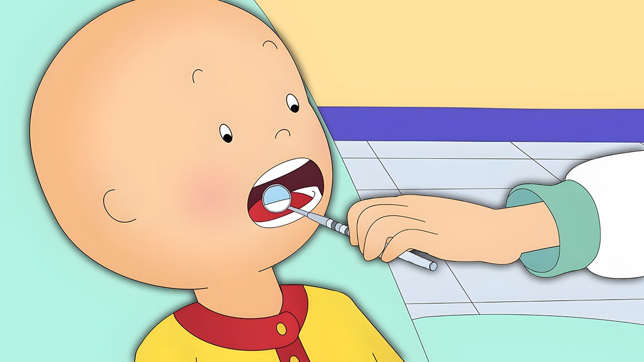 Caillou visita o dentista | Caillou em Português - WildBrain