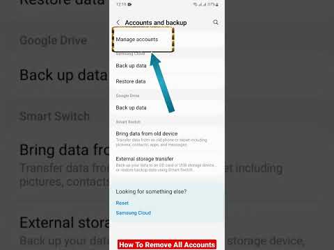 15 Second All Accounts Remove #Google account Remove #Whatsaap Accounts Remove