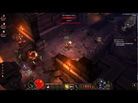 Diablo 3 Co-op Campaign Walkthrough / Gameplay (Commentary) Part 4 - Fat Monster