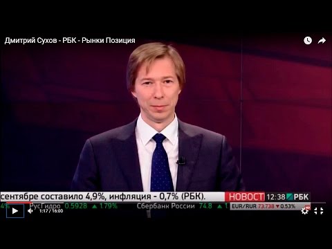 Дмитрий Сухов - РБК - Рынки Позиция