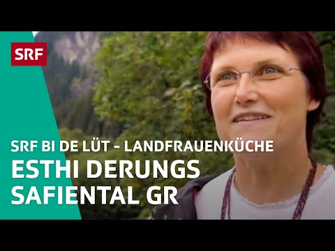 Esthi Derungs, Safiental GR | Landfrauenküche 2010 – SRF bi de Lüt | SRF