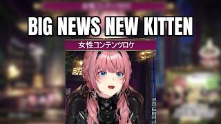 VTuber Reveals Her Cat Is Getting a New Baby Brother This Summer | Takane Lui