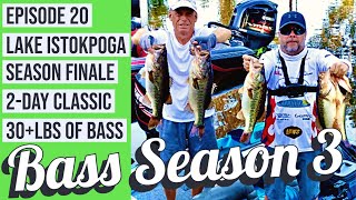 Bass Season 3 Lake Istokpoga 2-Day Classic Bass Tournament Season Finale Over 30+lbs of Bass