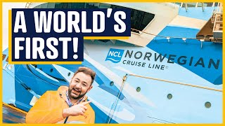 A WORLD’S FIRST on Norwegian Prima in the MOST STUNNING Port!