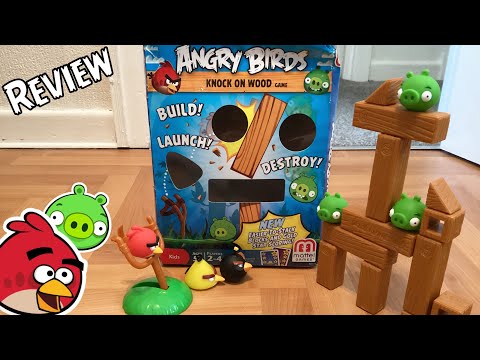 Angry Birds Mattel - Knock On Wood Review - International Version