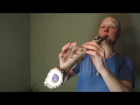Amazing Bell Flute!! Elk Antler Flute, by ((( Root Flute ))) Native American Inspired