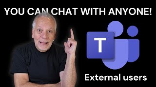 Chat with external users in Microsoft Teams | Microsoft 365 Business