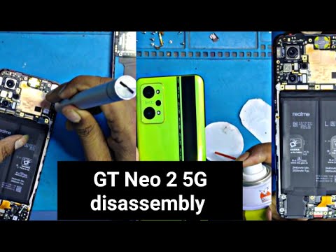 Realme GT Neo 2 5G disassembly// Realme GT Neo 2 Teardown// How to open Realme GT Neo 2 5G.
