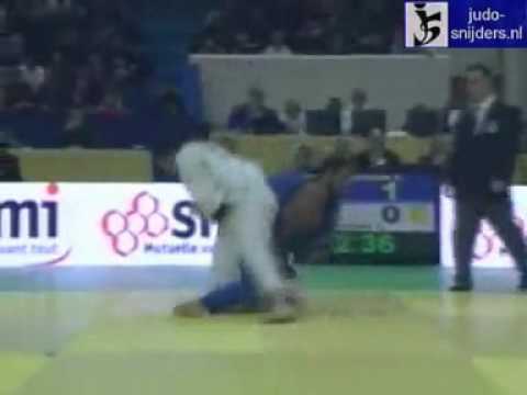 Judo 2009 Paris: Kelletzian (GRE) - Delvert (FRA) [-100kg].