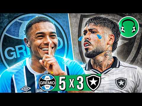 ♫ 5x3 - GRÊMIO ATROPELA O BOTAFOGO NUM JOGAÇO HISTÓRICO | Paródia Beautiful Girls - Sean Kingston