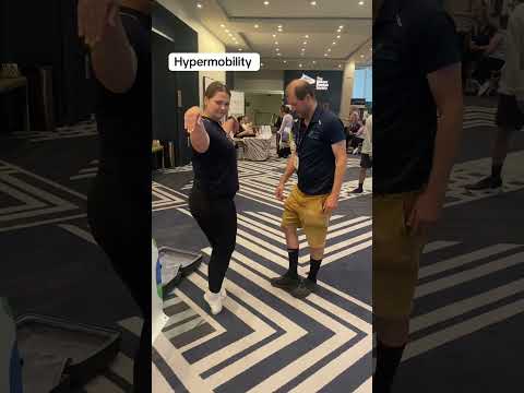 What is considered hypermobility vs what is not... #shorts