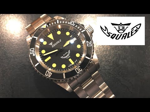 A Cool Military Swiss Diver - Squale Y1545 Is Very Accurate