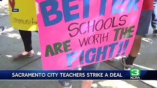 Sacramento city teachers union and SCUSD reach agreement to boost salaries