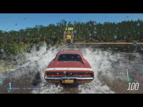 Dodge Charger - Freeroam Gameplay Forza Horizon 4 - LOGITECH Steering wheel