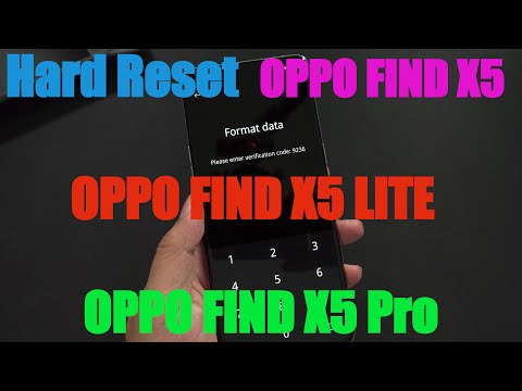 How To Hard Reset OPPO Find X5 | OPPO Find X5 LITE | OPPO Find X5 Pro 5G