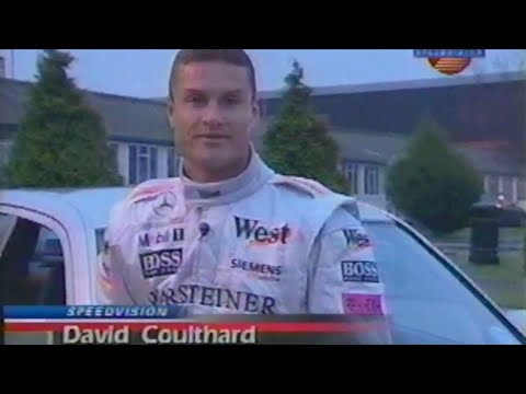 David Coulthard 1997 Mercedes A160 vs E50 Class vs McLaren F1 Silverstone Racetrack