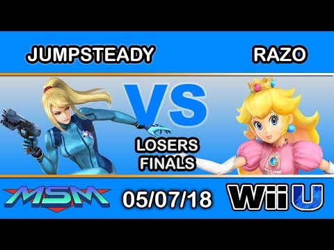 MSM 145 - Jumpsteady (Zero Suit Samus) Vs. LH | Razo (Peach) Losers Finals - Smash 4