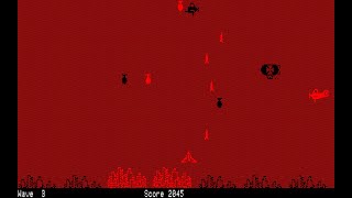 Sharp MZ-2200 Game: Dawn Patrol (1983)