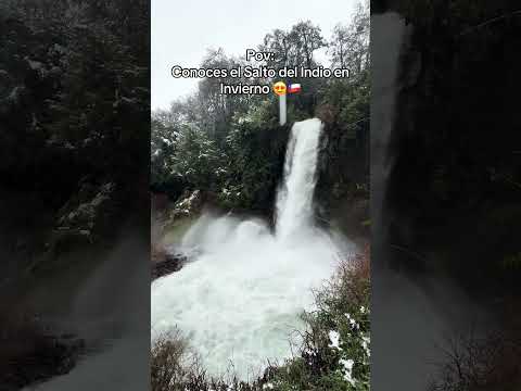 Salto del Indio, Curacautin, Región de la Araucania, Chile