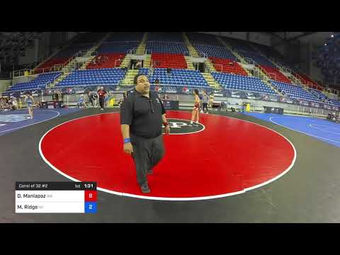 112 Lbs Consi Of 32 #2 - Dolly Manlapaz, Washington Vs Madeline Ridge, New York 9dbd