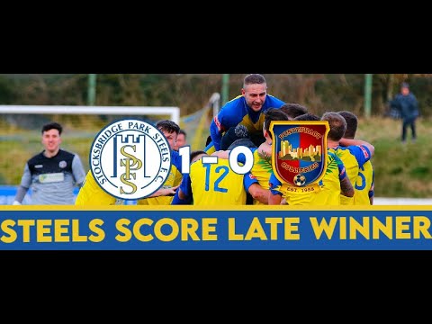 Stocksbridge Park Steels 1-0 Pontefract Collieries - Match Highlights