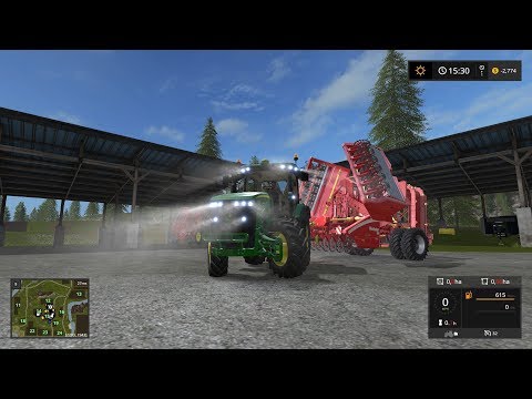 Farming Simulator 2017 Live Stream [Harvesting Peanut] # 2