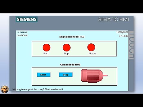 HMI KTP: Create operator panel to control the S7 1200 PLC and view outputs