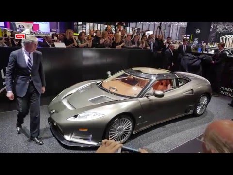 Thumbnail for The unveiling of the Spyker C8 Preliator by Spyker