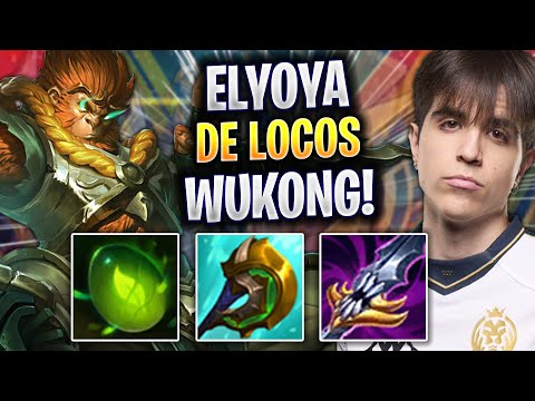 ELYOYA JUGANDO DE LOCOS CON WUKONG! - MAD Elyoya Juega Wukong Jungla vs Elise! | Season 2023