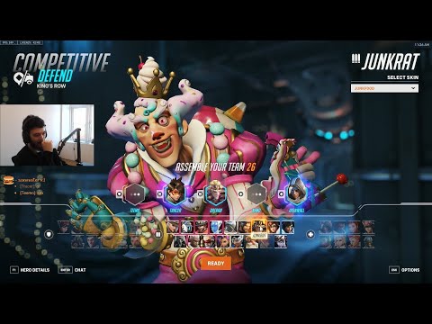 DAFRAN IS SHOWING HIS JUNKRAT SKILL! OVERWATCH 2 SEASON 2