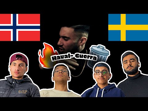 Norwegians React To (Swedish Rap) Reacting Til HAVAL - GUERRA (Reaction)