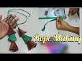 Rope Stitching Blouse Rope Stitching In Tamil Tassel Making DIY