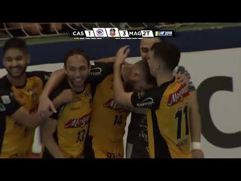 LNF2018 - Cascavel 3 x 6 Magnus - Gols - 19ª Rodada