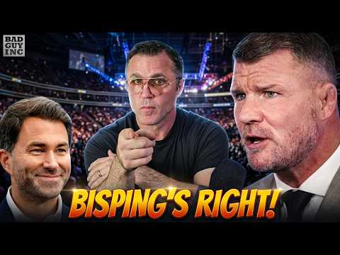 Video: Eddie Hearn Put Words in Bisping's Mouth