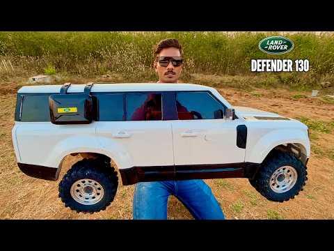 RC World’s First Handmade Defender 130 Car Unboxing & Mud Testing – Chatpat toy tv