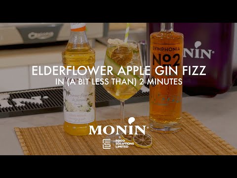How to: MONIN Elderflower Apple Gin Fizz