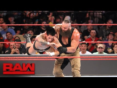 Braun Strowman vs. Johnny Knockout: Raw, Aug. 22, 2016