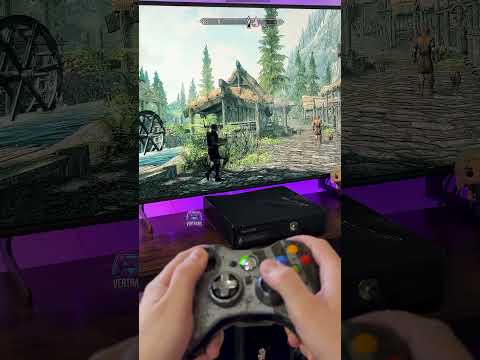 Can You Believe that Skyrim on XBOX 360 Looked Like This?