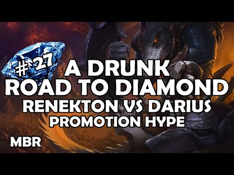 A Drunk Road To Diamond #27 (9/10) | Galactic Renekton Vs Darius | Courage Of Colossus| Season 7